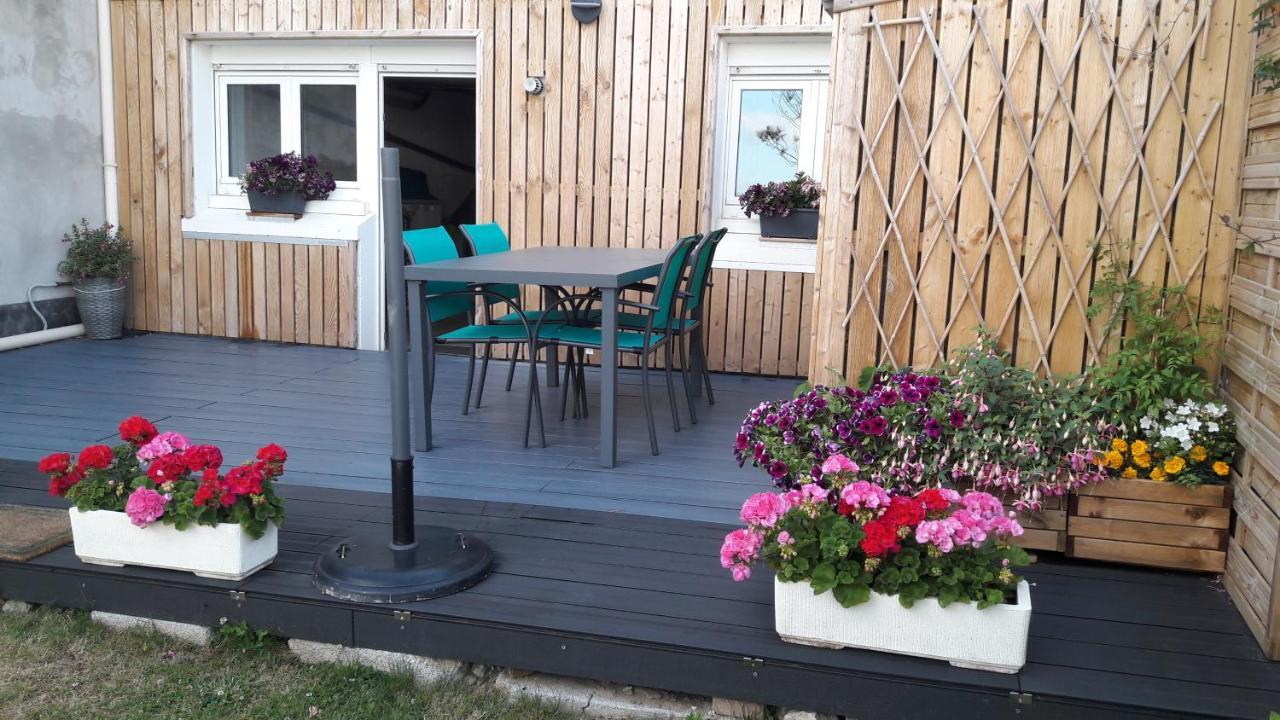 Gîte   Les Oyats   à 400 m de la plage Équihen-Plage Exterior foto